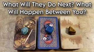 🥸 What Will They Do Next? What Will Happen Between You? Pick A Card Love Reading