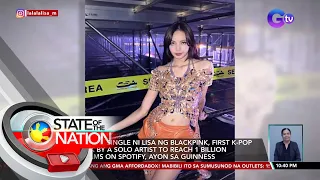 Money" single ni Lisa ng Blackpink, first K-Pop track by a solo artist to reach 1 billion... | SONA