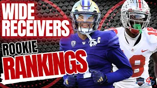 2024 Fantasy Football - ROOKIE RANKINGS (WR) - Dynasty Fantasy Football