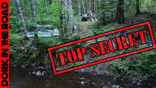 Moto Camping Trip to a SECRET SPOT on the Washington BDR + Bridge of the Gods on a Motorcycle