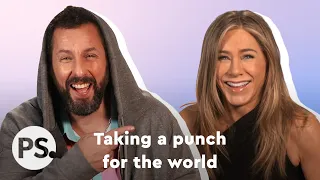 How Adam Sandler Cracks Jennifer Aniston Up After 30 Years | POPSUGAR