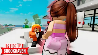 😈 LA HERMANA de MI AMIGO ESTA LOCA BROOKHAVEN 😭🔥 PELICULA ROBLOX