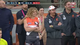 GWS v West Coast - Round 21, 2016 - Last Two Minutes - AFL