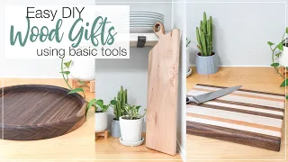 3 Easy DIY Wood Gifts