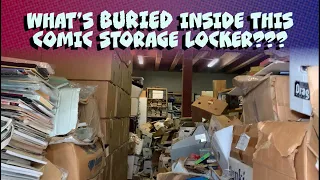 Comic Book Storage Locker From HELL!  What Comics Did I Find And What BIG TIME Item Did I LOSE??