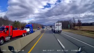 Allegany tunnel drive-thru on the Pennsylvania turnpike