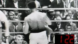 Ali (Clay) Liston  Round 6 of 1st Clay (Ali) Liston fight with original radio broadcast.