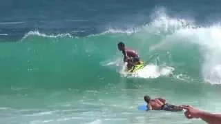 Bodyboarding on the Real