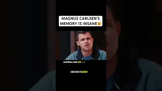 Magnus Carlsen’s Memory is INSANE #chess