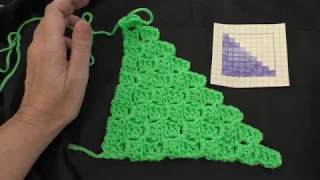 How to Crochet the Corner-to-Corner Stitch (Right Handed)