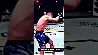 КАБ СВОНСОН ВЫРУБИЛ НАГЛУХО ДАРРЕНА ЭЛКИНСА #tyson #khabib #mma #ufc #мма #knockout