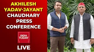 Live: Akhilesh Yadav and Jayant Choudhary Press Conference in Shamli | UP Election 2022 |