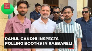 Raebareli Elections 2024: Rahul Gandhi offers prayers at Hanuman Mandir, inspects polling booths