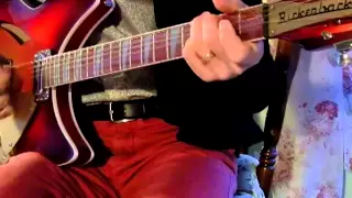 The Byrds: "Mr. Tambourine Man" (solo guitar) 2009 Rickenbacker 360/12 C63 & Vox AC30