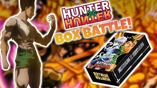 WE PULLED ONE OF THE COOLEST CARDS | | OUT OF THIS |HUNTERXHUNTER| | BOX BREAK!!