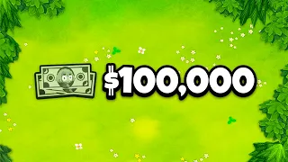 $100,000 Monkey Money ONLY Challenge! (BTD 6)