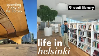 Life in Helsinki | spending a day at the library, 3D printing, productive vlog 💻📚