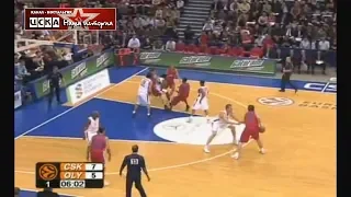 2008 CSKA (Moscow) - Olympiacos (Greece) 81-56 Euroleague, ¼ finals, 3rd game, full match