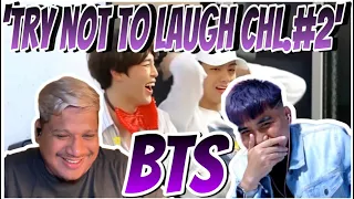 BTS 'Try not to laugh challenge #2' from our live stream yesterday #BTS #btsreaction #btsfunny