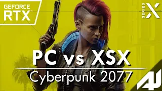 🎮 RTX 3060 vs Xbox Series X/PS5 | Cyberpunk 2077 [FPS+Resolucion+Graficos+Ray Tracing]