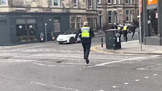 Edinburgh - fighting with the Police @ Haymarket train Station 29th August ‘21