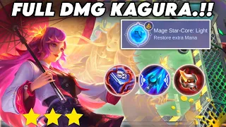 UNLIMITED MANA KAGURA.!! CRAZY DAMAGE.!! MAGIC CHESS MOBILE LEGENDS