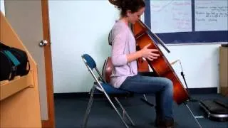 Cello Skill #4: Seated rest position