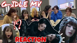 (여자)아이돌((G)-IDLE) - 'Super Lady' MV REACTION | Реакция