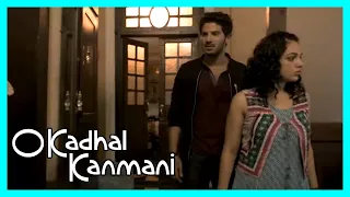 O Kadhal Kanmani Tamil Movie | Dulquer and Nithya search for Leela | Dulquer Salman | Nithya Menen