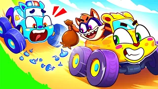 Monster Truck Racing Song🚙😻| Songs for Kids by Toonaland