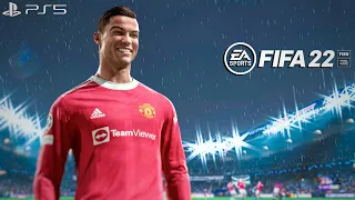 FIFA 22 PS5 | Manchester United Vs PSG | UEFA Champions League | Gameplay Next Gen (4K HDR)