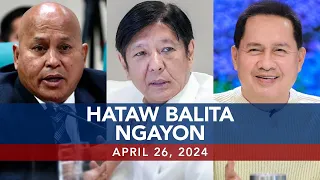 UNTV: Hataw Balita Ngayon | April 26, 2024