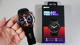 Zeblaze VIBE 7 PRO smart watch cheap price, many valuable functions