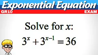 Exponential Equation Grade 10