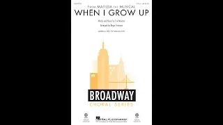 When I Grow Up (2-Part Choir) - Arranged by Roger Emerson
