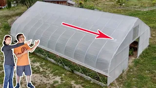 This Makes it so We Can GROW all WINTER w/out HEAT in our GREENHOUSE in a Northern Climate Zone 4B