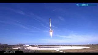 SpaceX Falcon 9 first stage landing, 15 December 2017