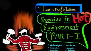 Radiation, Evaporation,Conduction, Convection during Exercise. Transfer of heart Thermoregulation-1