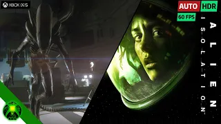 Alien Isolation Xbox Series X FPS Boost + Auto HDR Gameplay