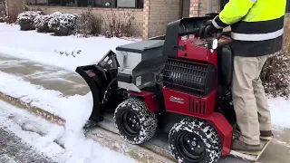 BOSS Snowrator - SR MAG with V plow