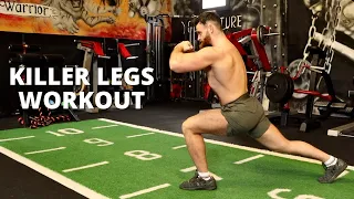 35 Min Killer Home LEG Workout (Follow Along No Equipment )