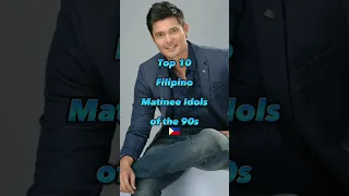Top 10 Filipino Matinee Idols of the 90s 🇵🇭. #shorts #matinee #philippines