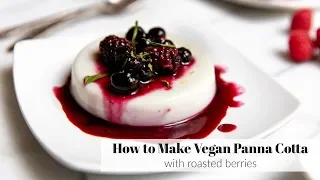 How to Make Vegan Panna Cotta | the easiest, CREAMIEST panna cotta!