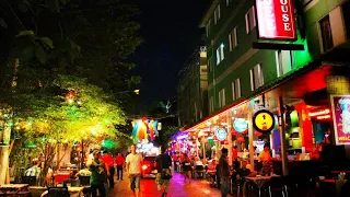 KHAO SAN ROAD, Pre-Songkran BANGKOK 4K Night Walk | Khao San NOT Like Before Anymore!!