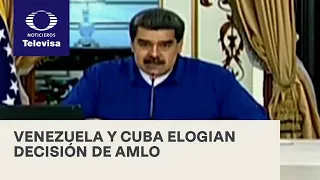 Venezuela y Cuba elogian que AMLO no asista a Cumbre de las Américas - Despierta