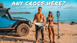 SPEARFISHING IN REMOTE CROCODILE COUNTRY - Living off the Ocean - Hidden gem near Broome | Ep 40 |