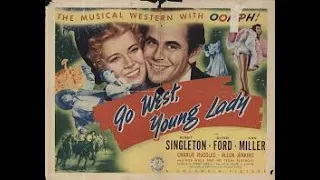 Go West, Young Lady (1941) - Penny Singleton, Glenn Ford & Ann Miller