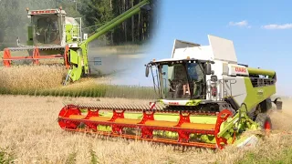 Claas Generationenduell 💪 Dominator 68 und Lexion 5400