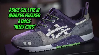 ASICS GEL LYTE III x SNEAKER FREAKER x ATMOS ‘ALLEY CATS’ Unboxing and Review