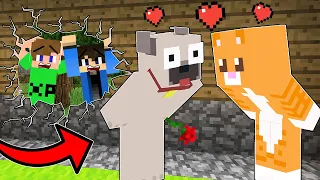 KIIS ÉS KORMI SZERELMESEK TITOKBAN A MINECRAFT-BAN! 😱❤️